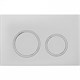SINTESI СЕТ Система инсталляции для унитаза с подвесным унитазом, клавишей смыва и сиденьем микролифт, белый - фото 278123