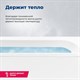 AQUANET Lotos Акриловая ванна Встраиваемая / пристенная прямоугольная с каркасом, размер 170x70 см,белый - фото 278563