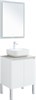 AQUANET Мебель для ванной подвесная / напольная Nova Lite 60 белый глянец (2 дверцы) - фото 278830