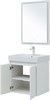 AQUANET Мебель для ванной подвесная / напольная Nova Lite 60 белый глянец (2 дверцы) - фото 278831