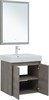 AQUANET Мебель для ванной подвесная / напольная Nova Lite 60 дуб рошелье (2 дверцы) - фото 278848