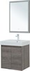 AQUANET Мебель для ванной подвесная / напольная Nova Lite 60 дуб рошелье (2 дверцы) - фото 278853