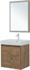 AQUANET Мебель для ванной подвесная / напольная Nova Lite 60 дуб рустикальный (2 дверцы) - фото 278864