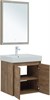 AQUANET Мебель для ванной подвесная / напольная Nova Lite 60 дуб рустикальный (2 дверцы) - фото 278867