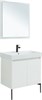 AQUANET Мебель для ванной подвесная / напольная Nova Lite 75 белый глянец (2 дверцы) - фото 278871