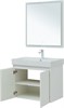AQUANET Мебель для ванной подвесная / напольная Nova Lite 75 белый глянец (2 дверцы) - фото 278877