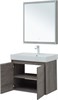 AQUANET Мебель для ванной подвесная / напольная Nova Lite 75 дуб рошелье (2 дверцы) - фото 278894