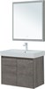 AQUANET Мебель для ванной подвесная / напольная Nova Lite 75 дуб рошелье (2 дверцы) - фото 278895