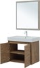 AQUANET Мебель для ванной подвесная / напольная Nova Lite 75 дуб рустикальный (2 дверцы) - фото 278907