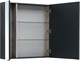 AQUANET Мебель для ванной напольная Алвита New 100 1 ящик, 2 дверцы, антрацит - фото 279037