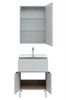 AQUANET Мебель для ванной напольная напольнаяАлвита New 60 1 ящик, 2 дверцы, серый - фото 279206