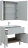AQUANET Мебель для ванной напольная напольнаяАлвита New 80 1 ящик, 2 дверцы, серый - фото 279353