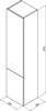 AQUANET Шкаф-Пенал подвесной Алвита 35 L белый - фото 280486