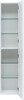 AQUANET Шкаф-Пенал подвесной Терра 35 белый матовый - фото 280544