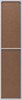 AQUANET Шкаф-Пенал подвесной Вега 35 белый глянец - фото 280693