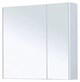 AQUANET Зеркальный шкаф Палермо 80 белый - фото 280734