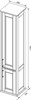 AQUANET Шкаф-Пенал подвесной / напольный Бостон М 36 белый - фото 280869
