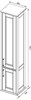 AQUANET Пенал подвесной / напольный Бостон 36 L белый матовый - фото 280976