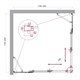 BELBAGNO Luce Душевой уголок квадратный размер 120x120 см профиль - хром / стекло - прозрачное, двери раздвижные, стекло 6 мм LUCE-A-22-90+30-C-Cr - фото 281955
