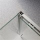 BELBAGNO Luce Душевой уголок прямоугольный размер 120x90 см профиль - хром / стекло - матовое, двери раздвижные, стекло 6 мм LUCE-AH-1-120/90-P-Cr - фото 282026