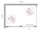 BELBAGNO Luce Душевой уголок прямоугольный размер 140x100 см профиль - хром / стекло - прозрачное, двери раздвижные, стекло 6 мм LUCE-AH-1-140/100-C-Cr - фото 282048