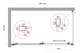 BELBAGNO Luce Душевой уголок прямоугольный размер 140x80 см профиль - хром / стекло - прозрачное, двери раздвижные, стекло 6 мм LUCE-AH-1-140/80-C-Cr - фото 282053