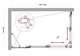 BELBAGNO Luce Душевой уголок прямоугольный размер 130x80 см профиль - хром / стекло - прозрачное, двери раздвижные, стекло 6 мм LUCE-AH-21-130/80-C-Cr - фото 282155