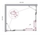 BELBAGNO Luce Душевой уголок прямоугольный размер 125x105 см профиль - хром / стекло - прозрачное, двери раздвижные, стекло 6 мм LUCE-AH-22-125/105-C-Cr - фото 282187