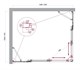 BELBAGNO Luce Душевой уголок прямоугольный размер 130x110 см профиль - хром / стекло - прозрачное, двери раздвижные, стекло 6 мм LUCE-AH-22-130/110-C-Cr - фото 282192