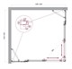 BELBAGNO Luce Душевой уголок прямоугольный размер 130x125 см профиль - хром / стекло - прозрачное, двери раздвижные, стекло 6 мм LUCE-AH-22-130/125-C-Cr - фото 282194