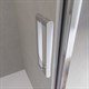 BELBAGNO Luce Душевая дверь в нишу ширина 130 см профиль - хром / стекло - прозрачное, двери раздвижные, стекло 6 мм LUCE-BF-1-130-C-Cr - фото 282477