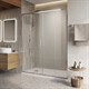 BELBAGNO Luce Душевая дверь в нишу ширина 150 см профиль - хром / стекло - прозрачное, двери раздвижные, стекло 6 мм LUCE-BF-2-150-C-Cr - фото 282488