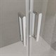 BELBAGNO Luce Душевая дверь в нишу ширина 150 см профиль - хром / стекло - прозрачное, двери раздвижные, стекло 6 мм LUCE-BF-2-150-C-Cr - фото 282490