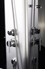 NIAGARA Eco Душевая кабина 1/4 круга размер 80x80 см, профиль - серебро / стекло - рисунок, двери раздвижные NIAGARA45031453 - фото 288823