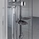 NIAGARA Ultra Душевая кабина 1/4 круга размер 90x90 см, профиль - хром / стекло - прозрачное с рисунком NIAGARA7010164 - фото 289130