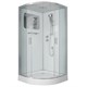 NIAGARA Premium Душевая кабина 1/4 круга размер 90x90 см, профиль - хром / стекло - прозрачное NIAGARA60010114 - фото 289293