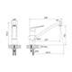 IDDIS Смеситель для кухни Male белый, матовый (MALWT00i05) MALWT00i05 - фото 290282