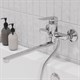 IDDIS Смеситель для ванны с длинными изливом Sign (SIGSBL2i10WA), цвет хром SIGSBL2i10WA - фото 290319