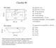 MADERA Classica (MAT) 80 Раковина мебельная и на столешницу прямоугольная встраиваемая ширина 80 см, цвет белый матовый 4627173210829 - фото 294772