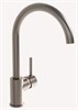 VITRA Minimax S Смеситель для кухни, матовый никель A4209134EXP - фото 295794