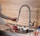 VITRA Masterline Смеситель для кухни, с выдвижным изливом, хром A42153EXP - фото 295811