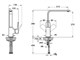 VITRA Root Square Смеситель для кухни, хром A42753EXP - фото 295964