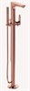 VITRA Root Round Напольный смеситель, медь A4274126EXP - фото 295983