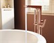 VITRA Root Round Напольный смеситель, медь A4274126EXP - фото 295984