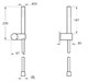 VITRA Origin Душевой гарнитур с ручным душем, цвет медь A4554326 - фото 296052