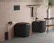 VITRA Origin Держатель рулона туалетной бумаги, цвет черный матовый A4488736 - фото 296322