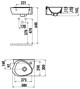 CREAVIT Cocuk Раковина 35 см детская, цвет белый CK035-00CB00E-0000 - фото 296444