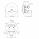 WASSERKRAFT Dinkel 5844 Thermo Смеситель для ванны и душа, хром WASSERKRAFT 5844 - фото 299936