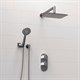 WASSERKRAFT A16031 Thermo Встраиваемый комплект для душа с верхней душевой насадкой и лейкой, хром WASSERKRAFT A16031 - фото 300462