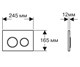 AQUATEK Diva SET (рама AQUATEK Standard INS-0000012+ кркпеж KKI-0000002+клавиша KDI-0000015+унитаз ДИВА AQ2012-00 с тонким сиденьем soft-close) SET AQUATEK ДИВА-015 4в1 - фото 300784